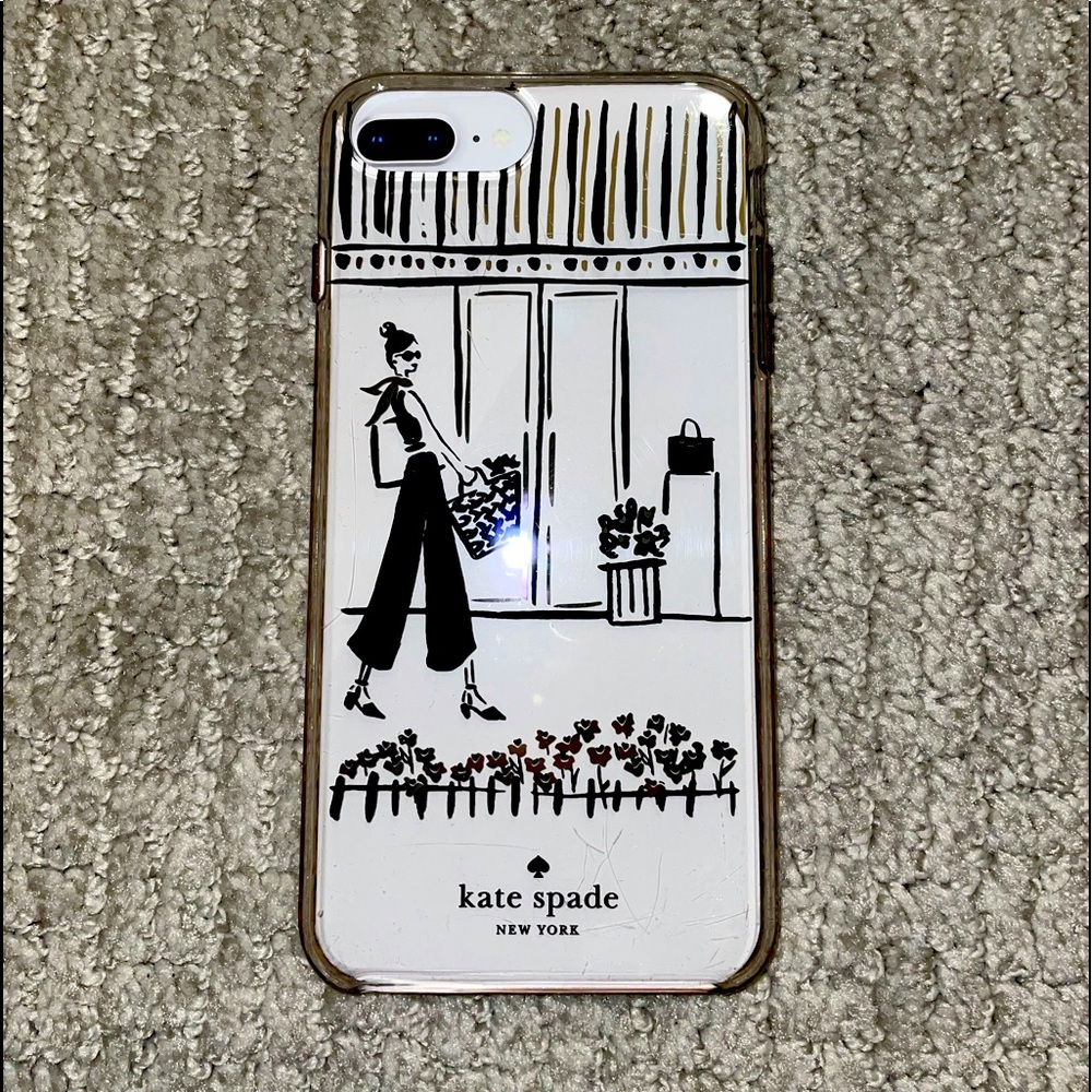 kate spade iPhone 8 Plus clear case